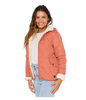 ANTI-SERIES ANOETA CLASSIC HOODED WOMEN'S JACKET - BRICK