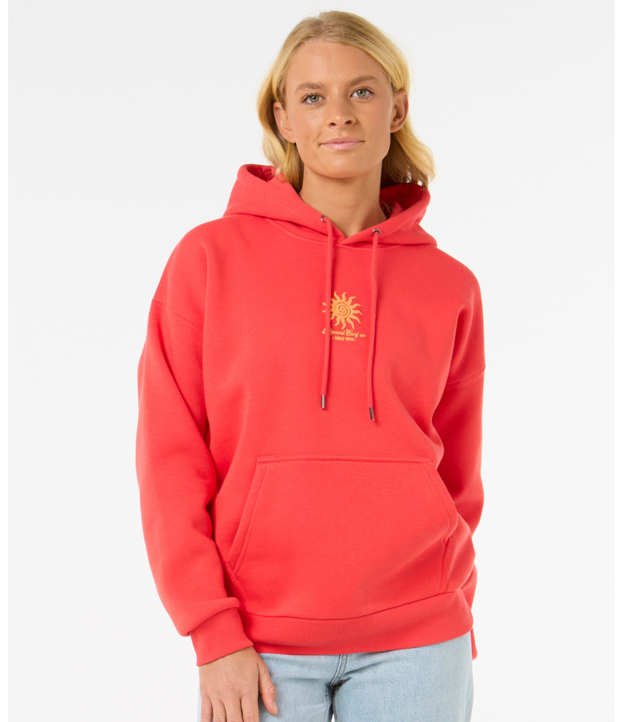 WOMEN'S CALA HERITAGE HOOD - RED