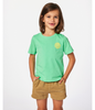 BOY'S WETSUIT ICON TEE - NEON GREEN