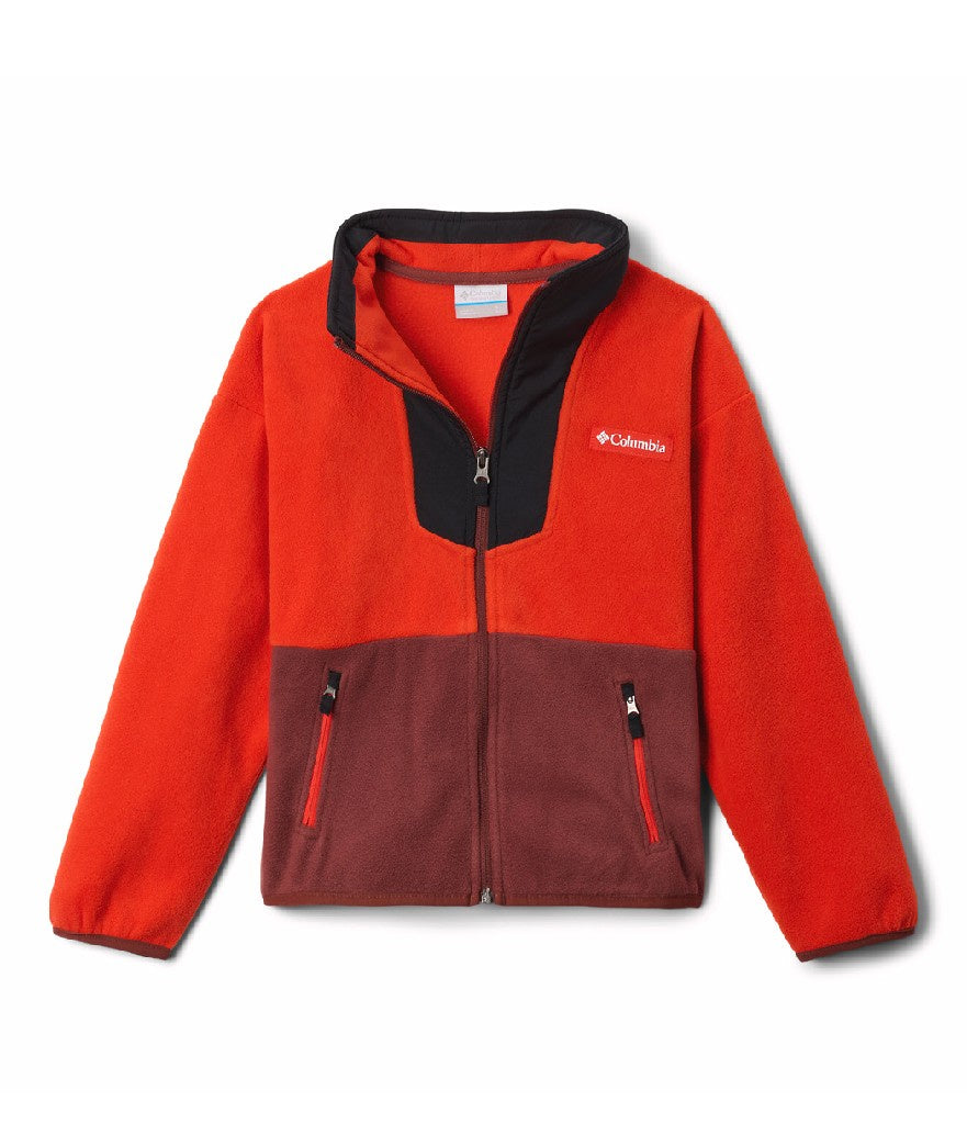 YOUTH UNISEX SEQUOIA GROVE FULL ZIP FLEECE - SPICY, BLACK, SPICE (AGES 10 - 20)