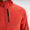 MEN'S AYSEN FLEECE HOODED JACKET - SPICY CHILLI PEPPER