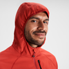 MEN'S AYSEN FLEECE HOODED JACKET - SPICY CHILLI PEPPER