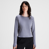 WOMEN'S SUN-STOPPER LT L/S TOP - DARK HAZE
