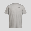 MEN'S O.SMITHER LINES ORGANIC COTTON TEE - LIGHT GREY