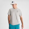 MEN'S O.SMITHER LINES ORGANIC COTTON TEE - LIGHT GREY