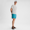 MEN'S O.SMITHER LINES ORGANIC COTTON TEE - LIGHT GREY