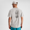 MEN'S O.SMITHER LINES ORGANIC COTTON TEE - LIGHT GREY