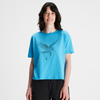 WOMEN'S O.SMITHER KEA ORGANIC COTTON TEE - LIGHT SEA