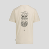 WOMEN'S O.SMITHER LINES ORGANIC COTTON TEE - NATURAL