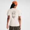 WOMEN'S O.SMITHER LINES ORGANIC COTTON TEE - NATURAL