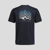 MEN'S MOUNTAIN RAYS ORGANIC COTTON T-SHIRT - PURE NAVY