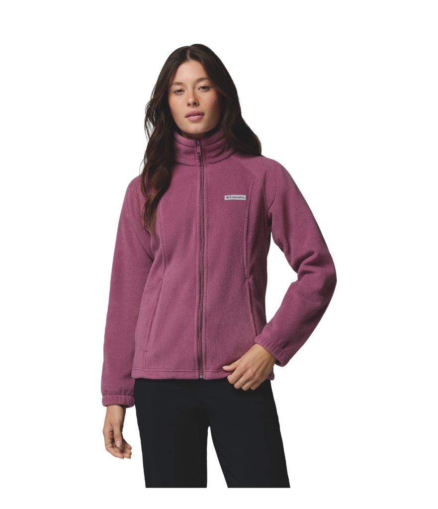 Columbia Benton Springs Women's Full-Zip Fleece - Antique Mauve