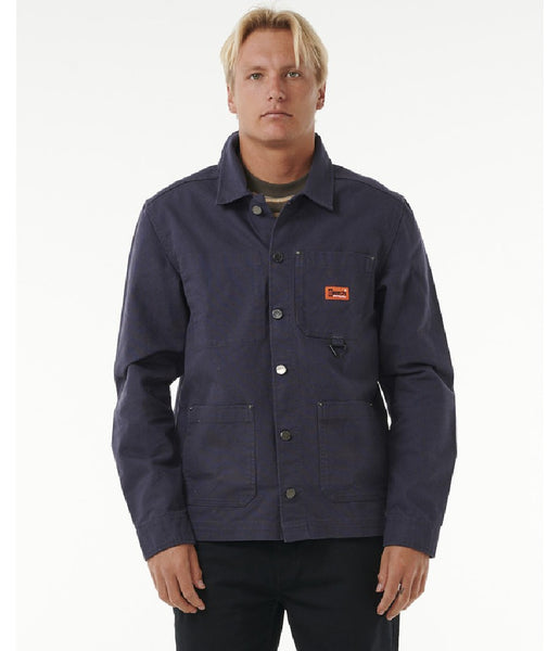 MEN'S SEARCH CHORE JACKET - PURPLE NIGHT