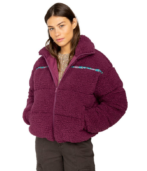 WOMEN'S SHERPA PUFFER JACKET