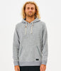 CRESCENT HOOD - GREY MARLE