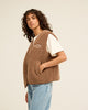 Billabong Women's Be Happy Fleece Vest – Brownstone