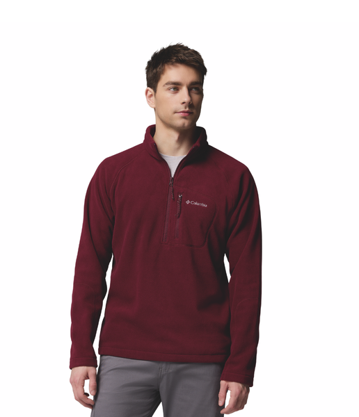 FAST TREK™ III HALF ZIP FLEECE MEN'S - RICH WINE