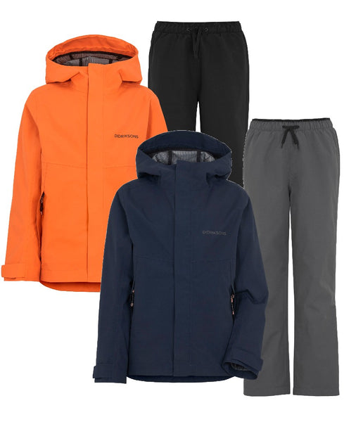 YOUTH GRIT WATERPROOF SET - WATERPROOF JACKET AND WATERPROOF TROUSERS SET