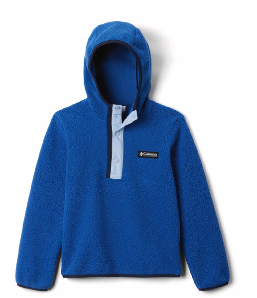 YOUTH UNISEX HELVETIA HOODIE - MOUNTAIN BLUE, WHISPER (AGES 10 - 20)