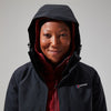 WOMEN'S HILLWALKER INTERACTIVE SHELL JKT - BLACK