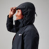 WOMEN'S HILLWALKER INTERACTIVE SHELL JKT - BLACK