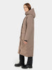 LEYA WOMEN'S PARKA LONG 3 - MOCHA BROWN