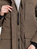 LEYA WOMENS PARKA LONG 4 - MOCHA BROWN