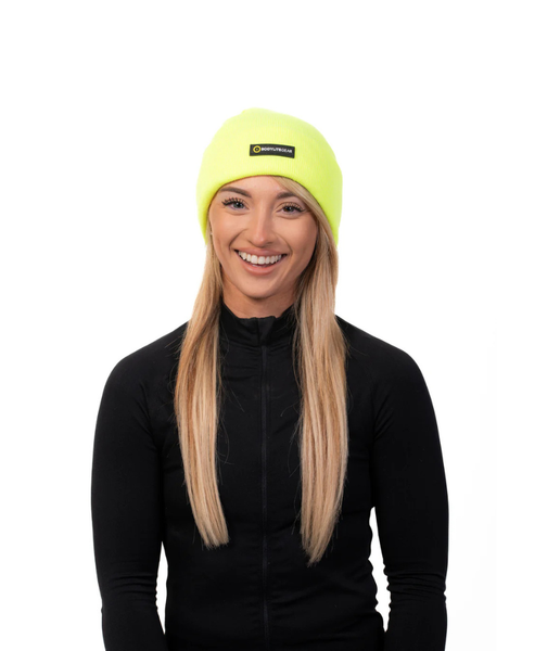 BEANIE - NEON YELLOW