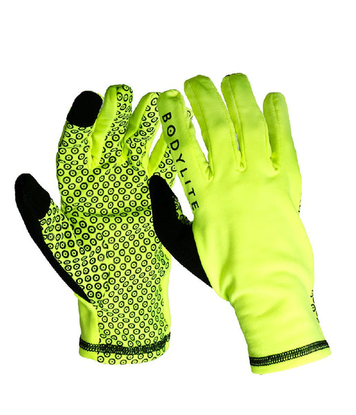 REFLECTIVE GLOVES - NEON YELLOW