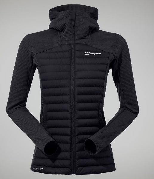 WOMEN'S NULA HYBRID SYN INSULATED JACKET - BLACK/BLACKLK