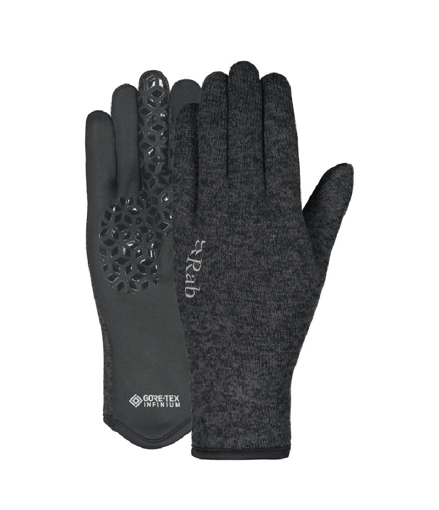 WOMEN'S QUEST INFINIUM GORETEX WINDPROOF GLOVES - ANTHRACITE