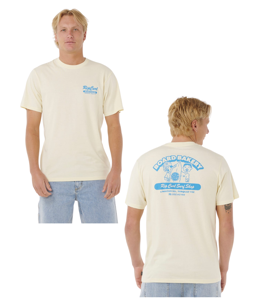 Rip Curl Board Bakery Tee Lemon Ice