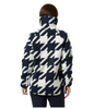 BLISS PILE WOMEN'S - NAVY HOUNDSTOOTH AOP