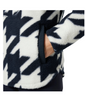BLISS PILE WOMEN'S - NAVY HOUNDSTOOTH AOP