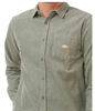 CLASSIC SURF CORD LONG SLEEVE SHIRT MEN'S - CACTUS GREEN