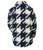 BLISS PILE WOMEN'S - NAVY HOUNDSTOOTH AOP