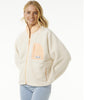 WOMEN'S SHORE BREAK POLAR FLEECE - OFF WHITE