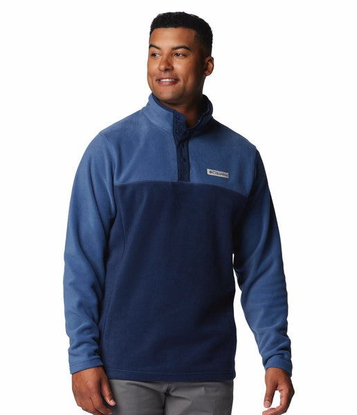 MEN'S STEENS MOUNTAIN HALF SNAP II - COLLEGIATE NAVY, DARK MOUNTAIN