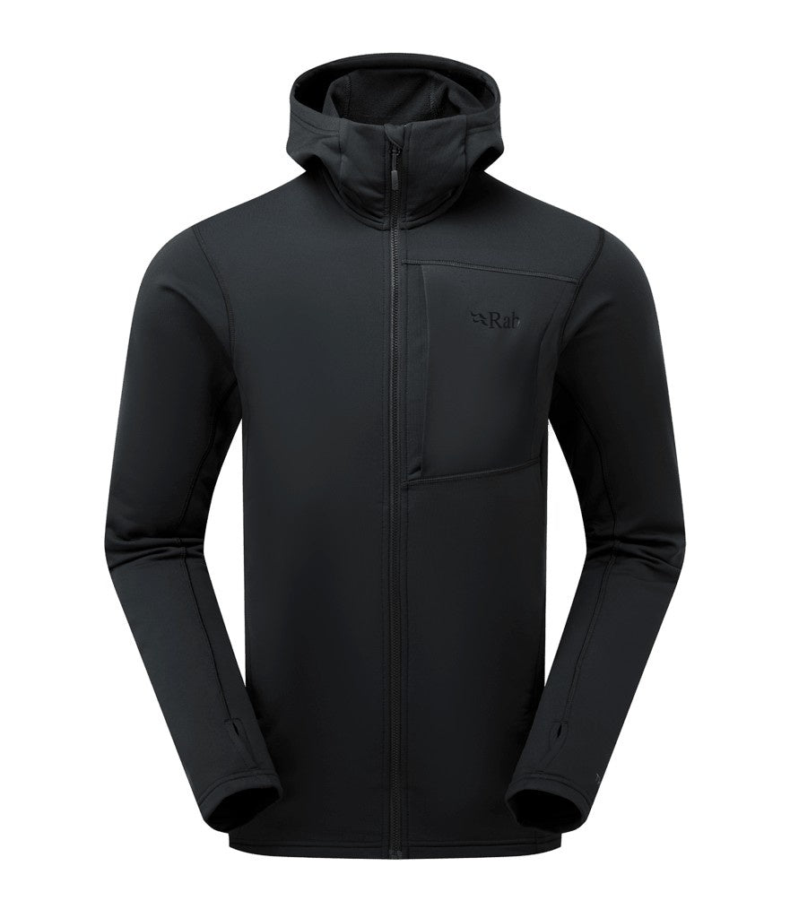 SUPERFLUX HOODY - BLACK (BLACK)