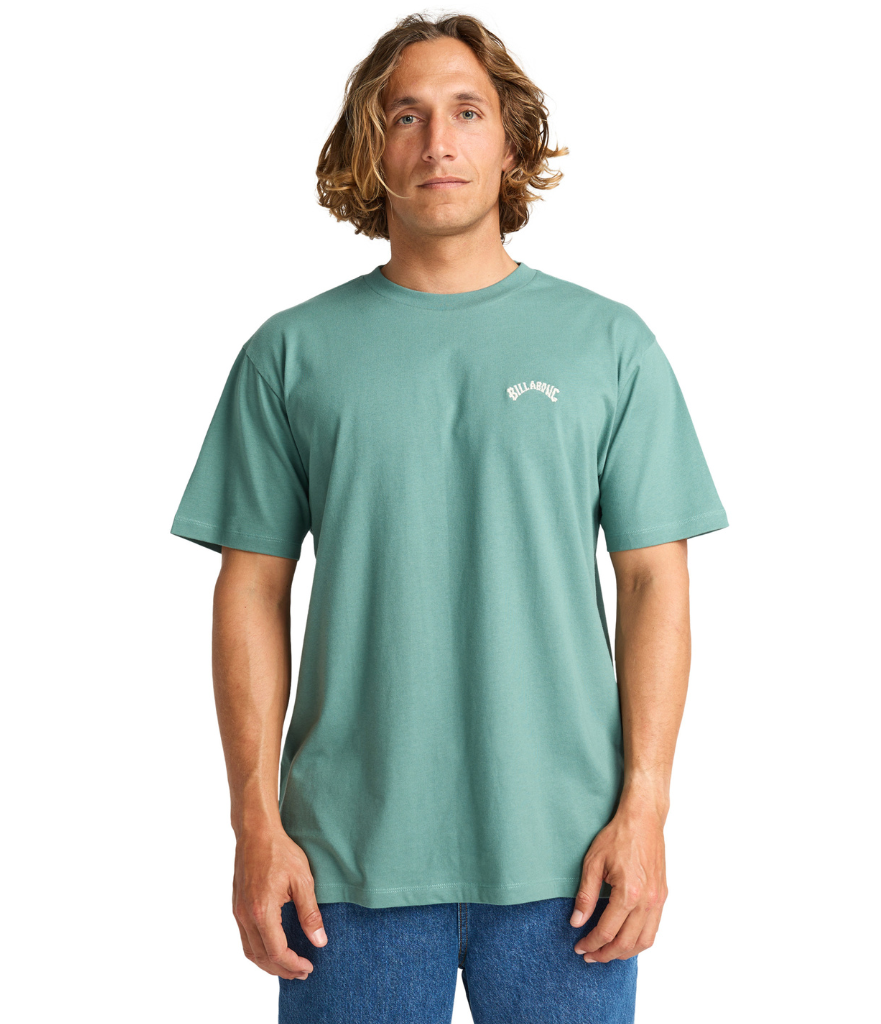 ARCH CREW SHORT SLEEVE TEE - SAGEBRUSH