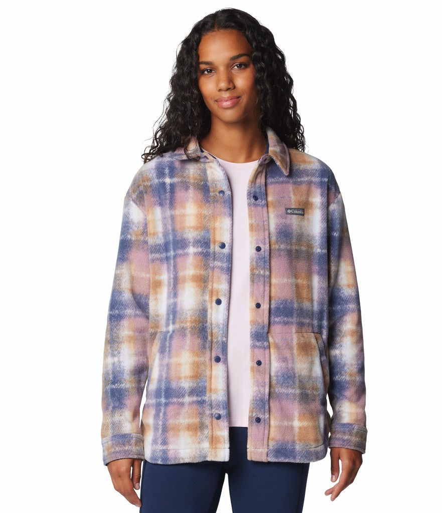 WOMEN'S BENTON SPRINGS SHIRT JACKET II - NOCTURNAL OMBLUR