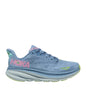 Women’s HOKA Clifton 9 Wide running shoes in Dusk and Pink Twilight – cushioned and supportive