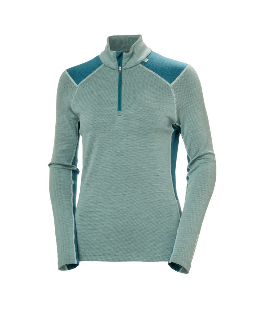 WOMEN'S LIFA MERINO MIDWEIGHT 1/2 ZIP BASELAYER - CACTUS