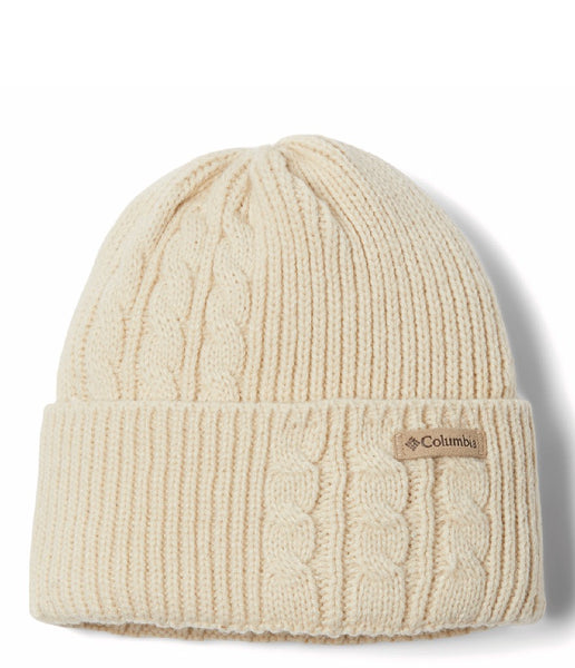 WOMEN'S AGATE PASS CABLE KNIT BEANIE - CHALK - ONE SIZE