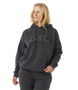 VARSITY HOODIE WOMEN'S - WASHED BLACK