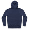 LOGO ORGANIC COTTON HOODIE - NAVY