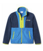 KID'S BACK BOWL FULL ZIP FLEECE - COLLEGIATE NAVY