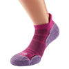 WOMEN'S 1000 MILE RUN SOCKLET TWIN PACK - HOT PINK