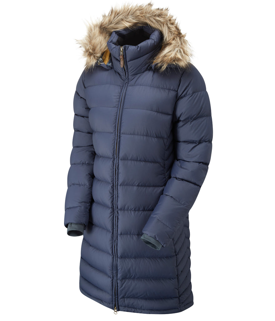 WOMEN'S DEEP COVER PARKA - DEEP DENIM