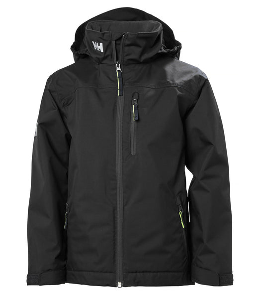 JUNIOR CREW MIDLAYER JACKET - NAVY